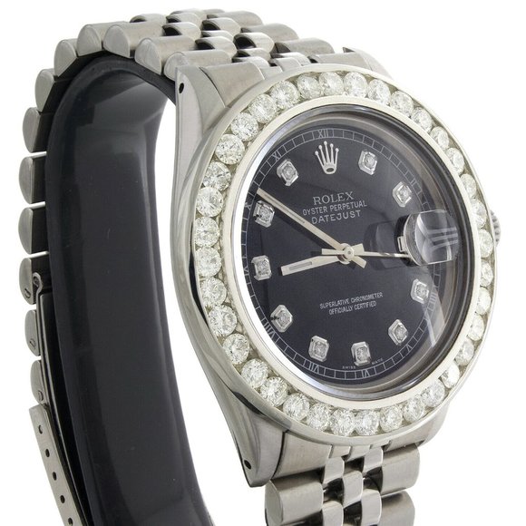 Men's Rolex 36mm Diamond Watch! Sale! Mint! - Picture 9 of 9